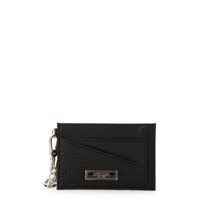 Tarjetero con ventana daily pequeña negro