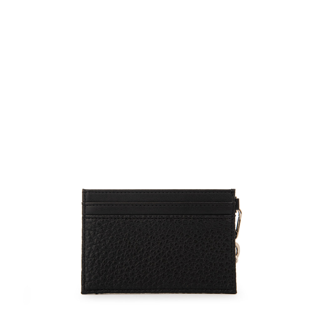 Tarjetero con ventana daily pequeña negro