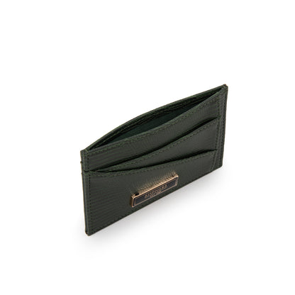 Tarjetero violet pequeña verde claro