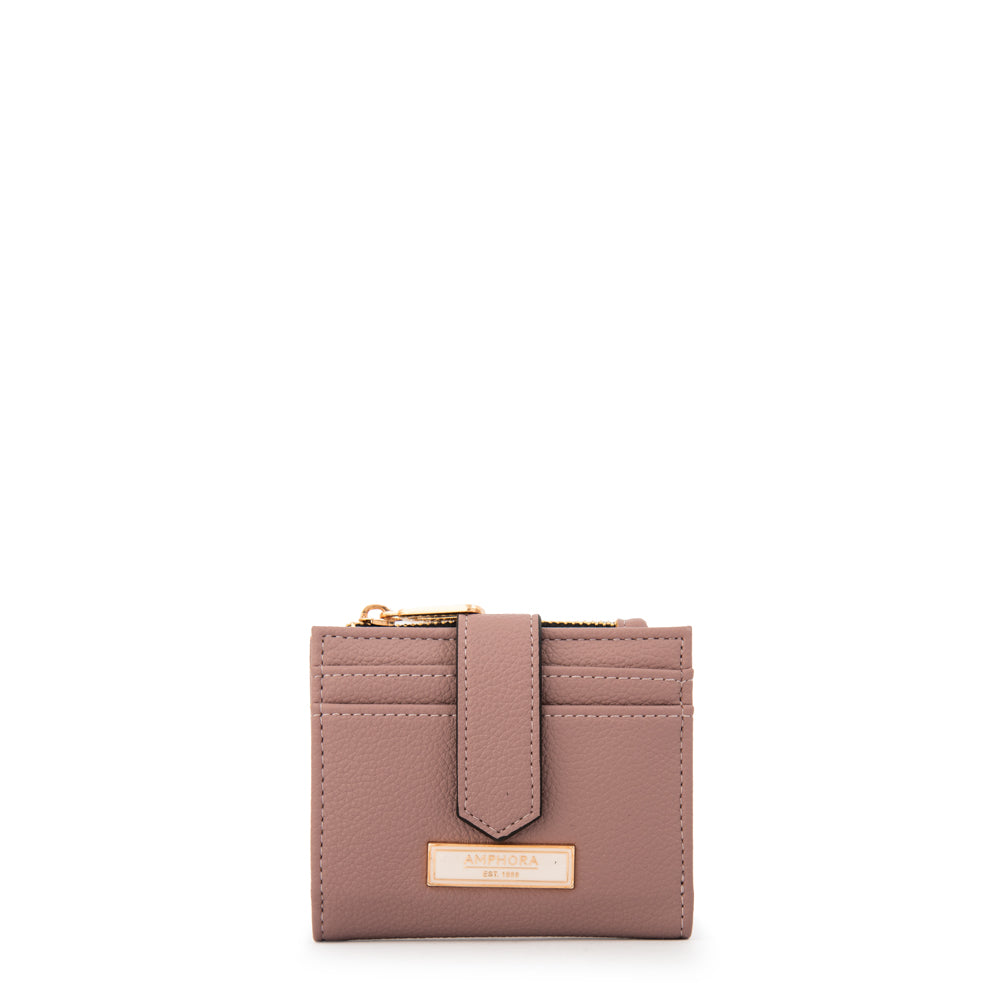 Billetera liliana pequeña rosa viejo