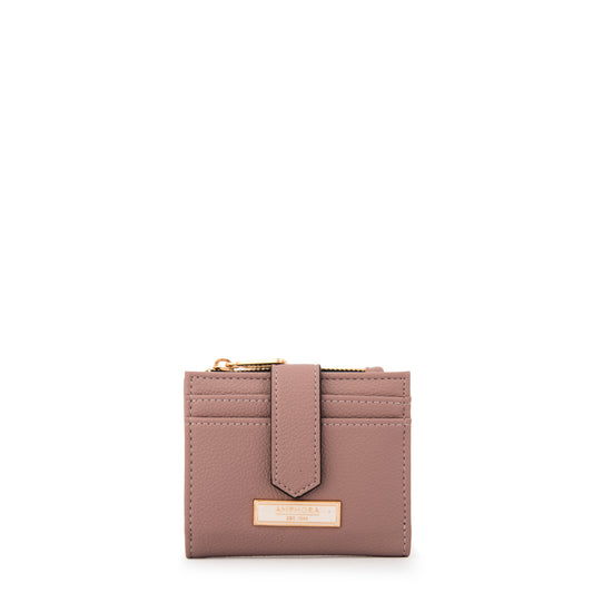 Billetera liliana pequeña rosa viejo