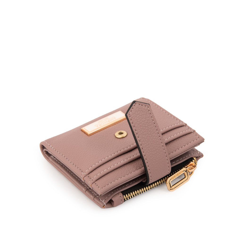 Billetera liliana pequeña rosa viejo