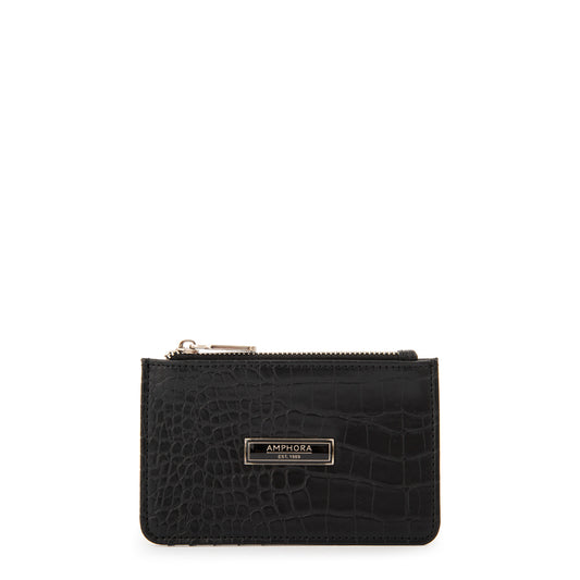 Tarjetero juana pequeña negro