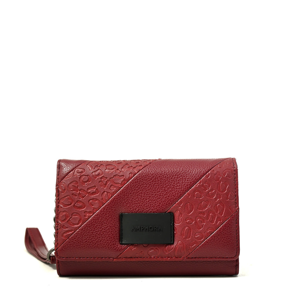 Billetera aneu mediana rojo