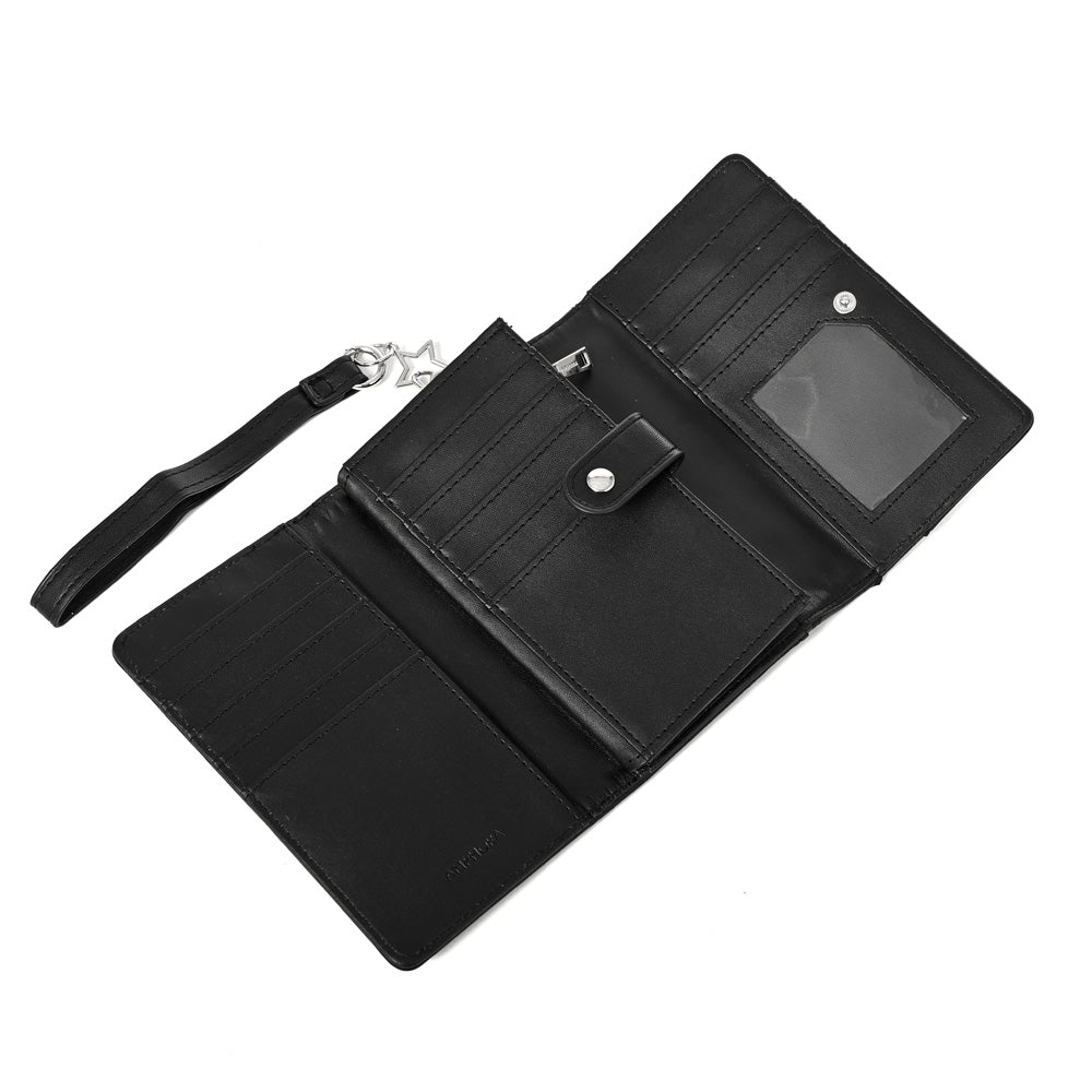 Billetera zenda mediana negro