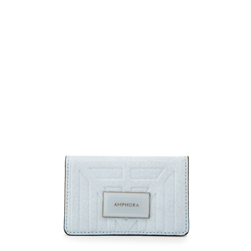 Tarjetero oculus pequeña celeste