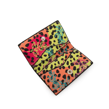 Tarjetero voyard pequeña plateado