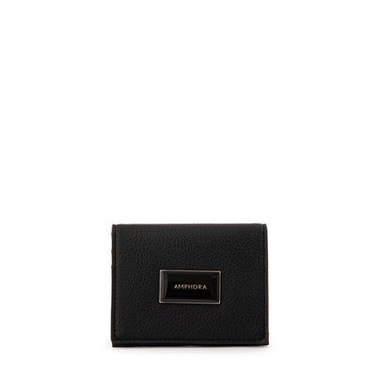 Tarjetero mouche pequeña negro