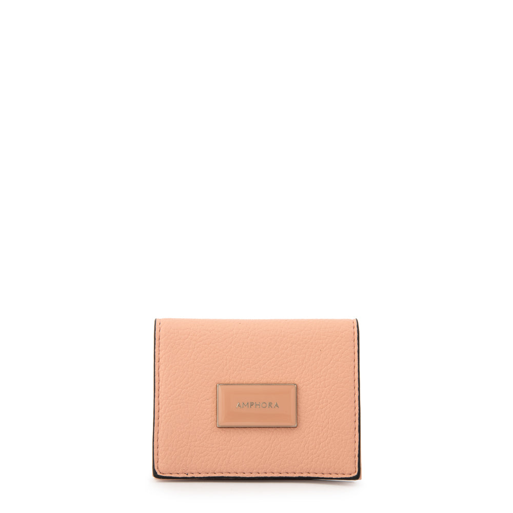 Tarjetero mouche pequeña rosado