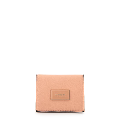 Tarjetero mouche pequeña rosado