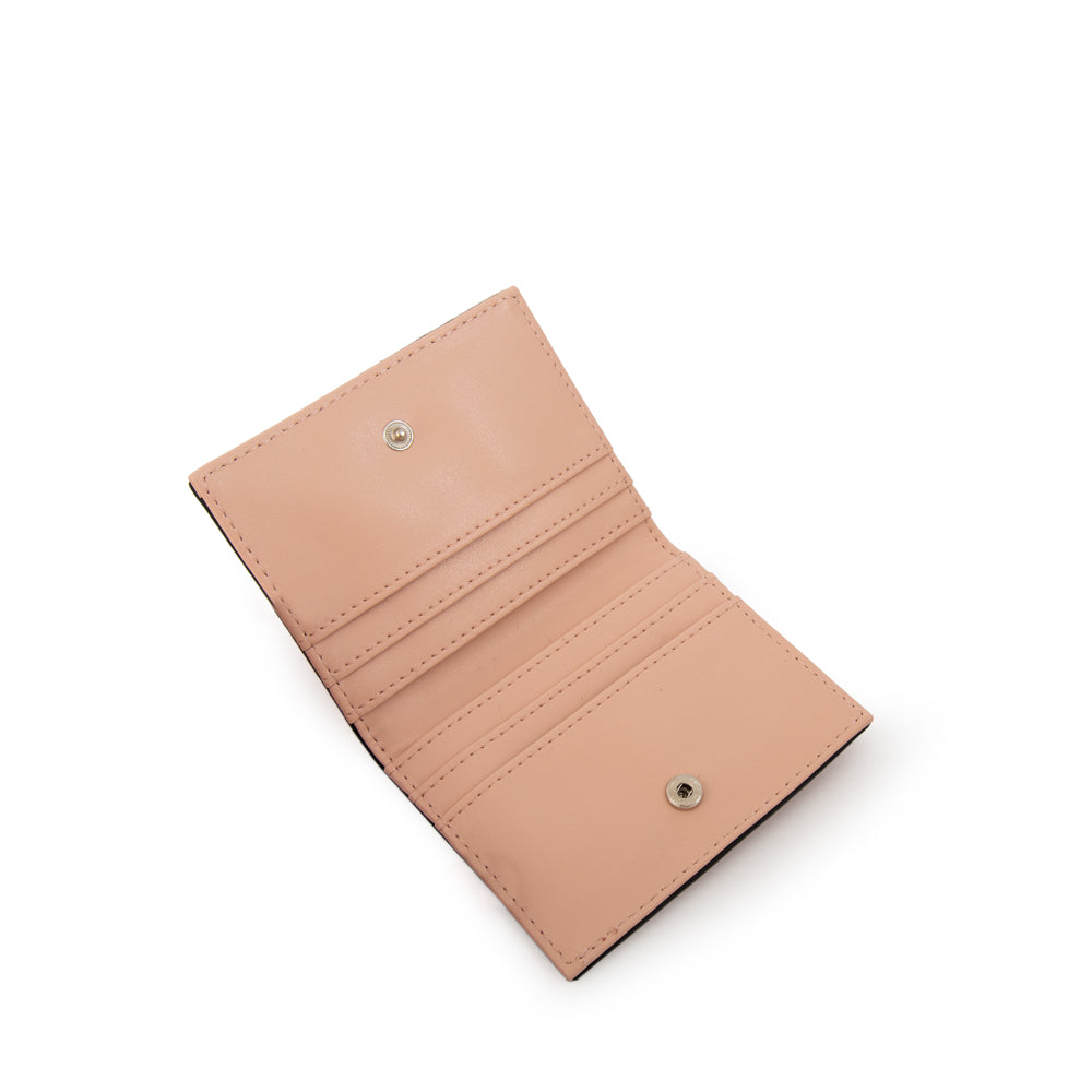 Tarjetero mouche pequeña rosado