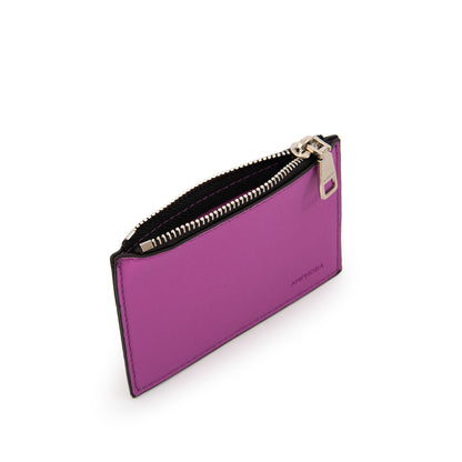 Tarjetero pinapi pequeña lila