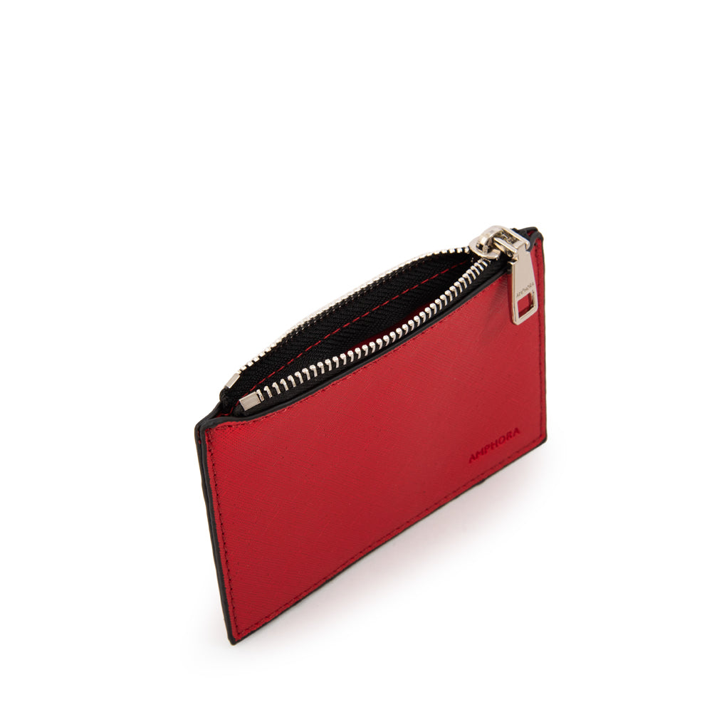 Monedero pinapi pequeña rojo