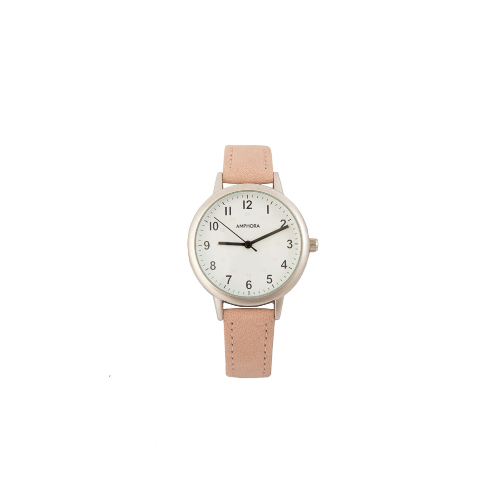 Reloj vani mediana rosado