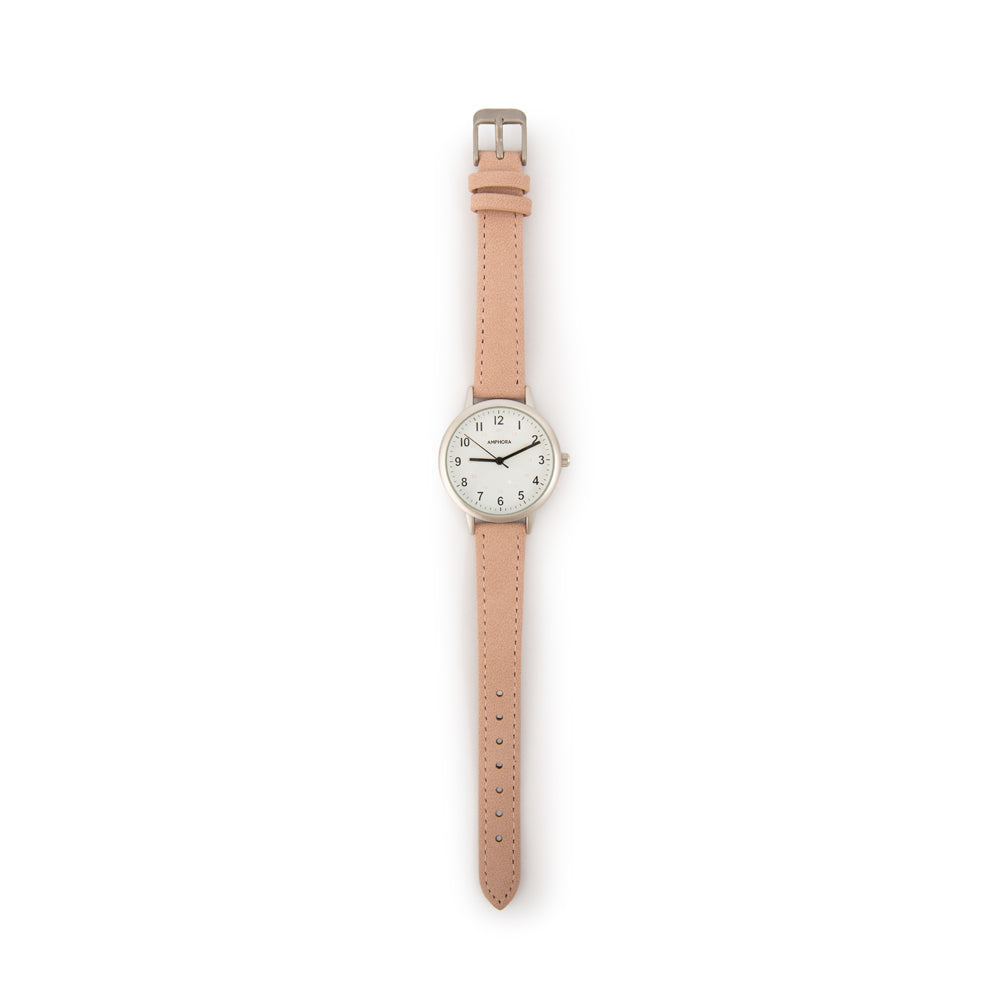 Reloj vani mediana rosado