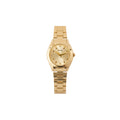 Reloj colomba dorado