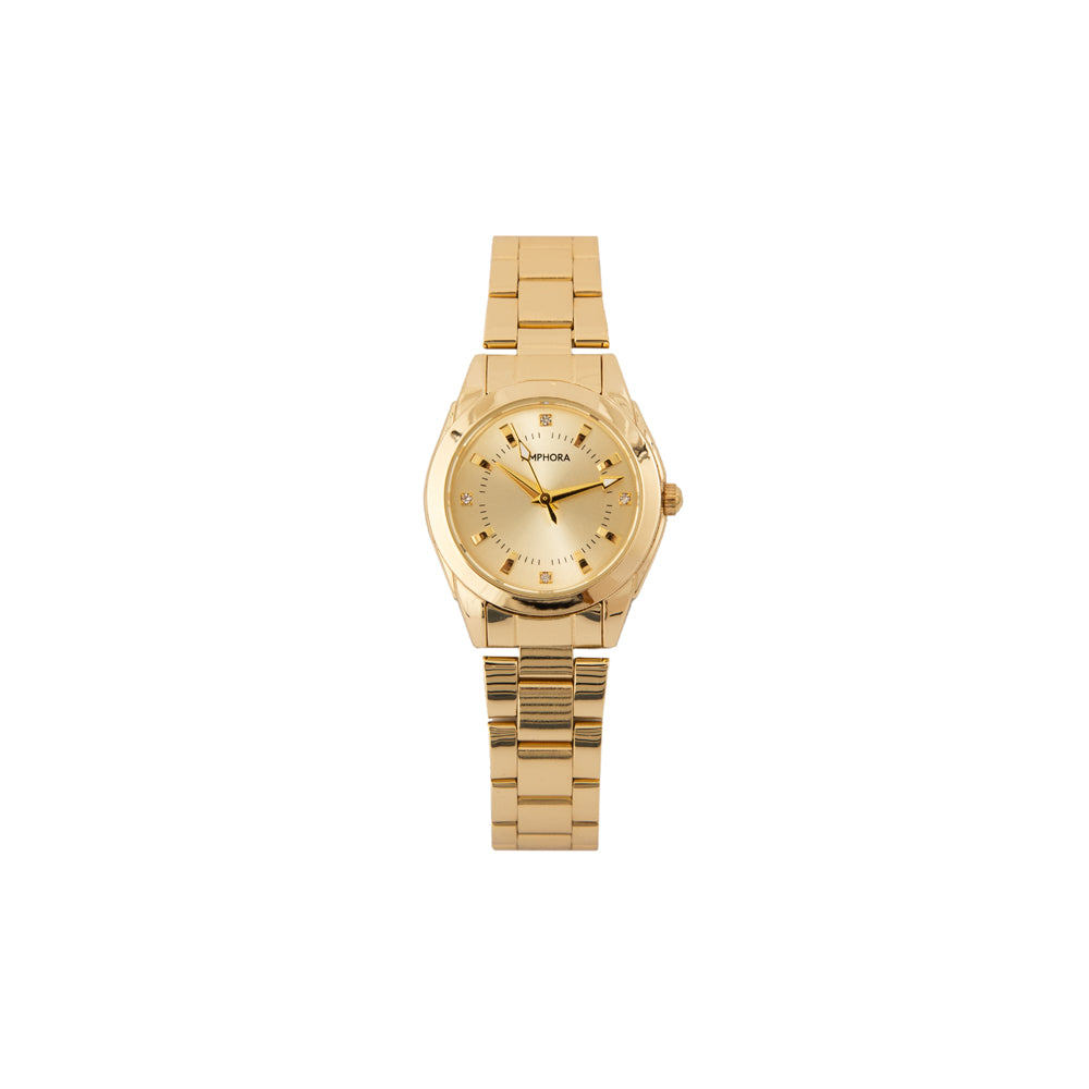 Reloj colomba dorado