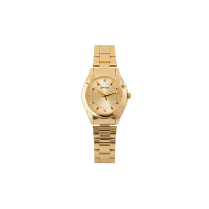 Reloj colomba mediana dorado