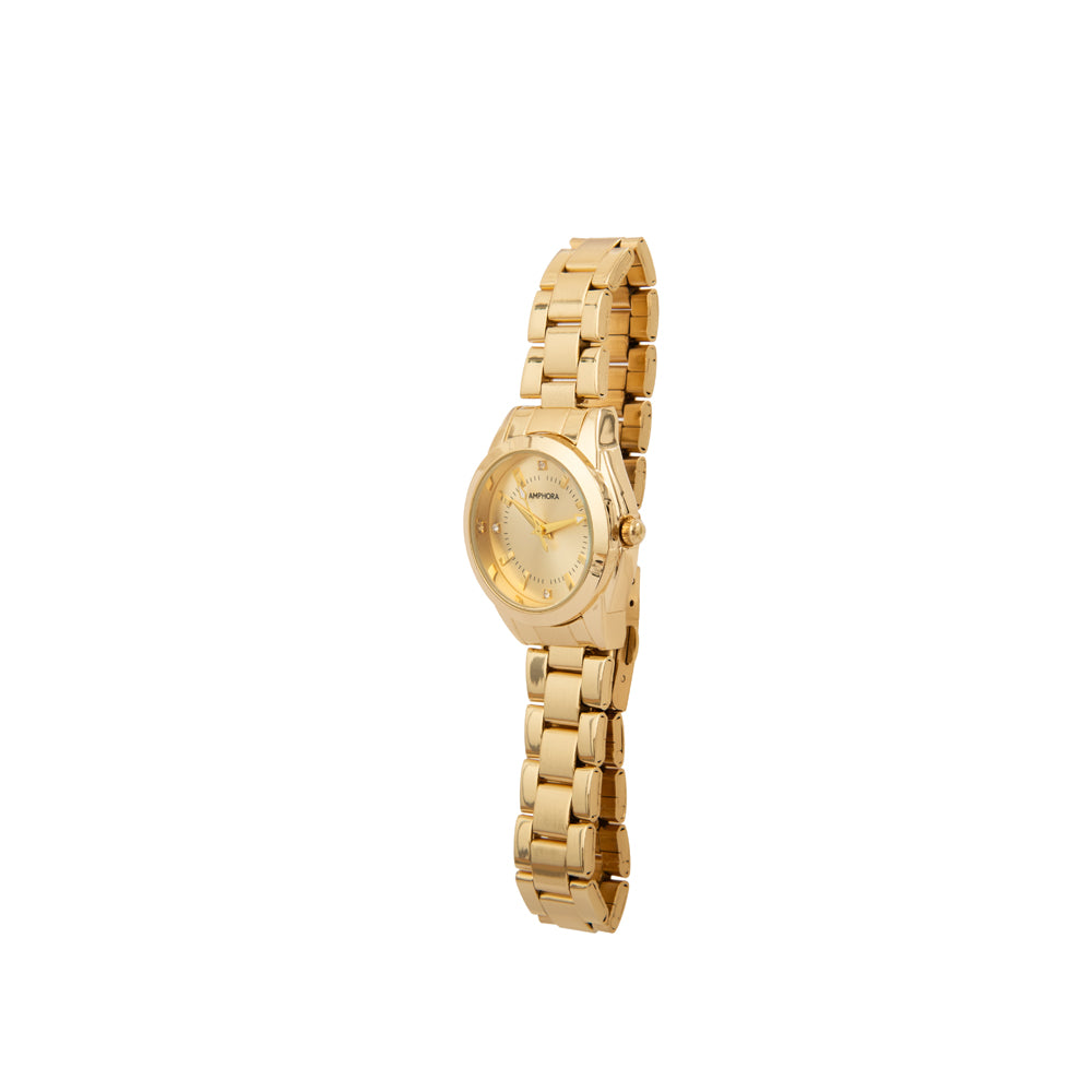 Reloj colomba dorado