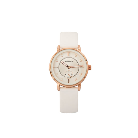 Reloj conti mediana blanco