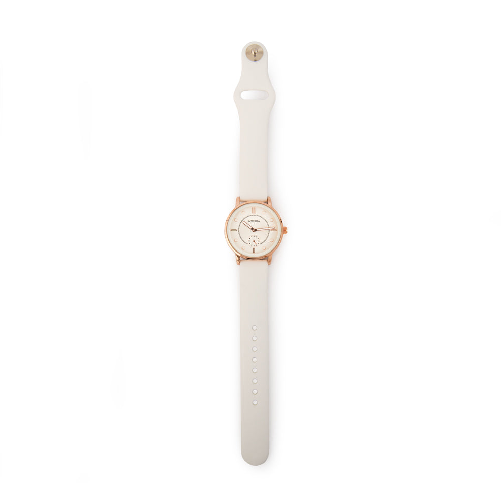 Reloj conti mediana blanco