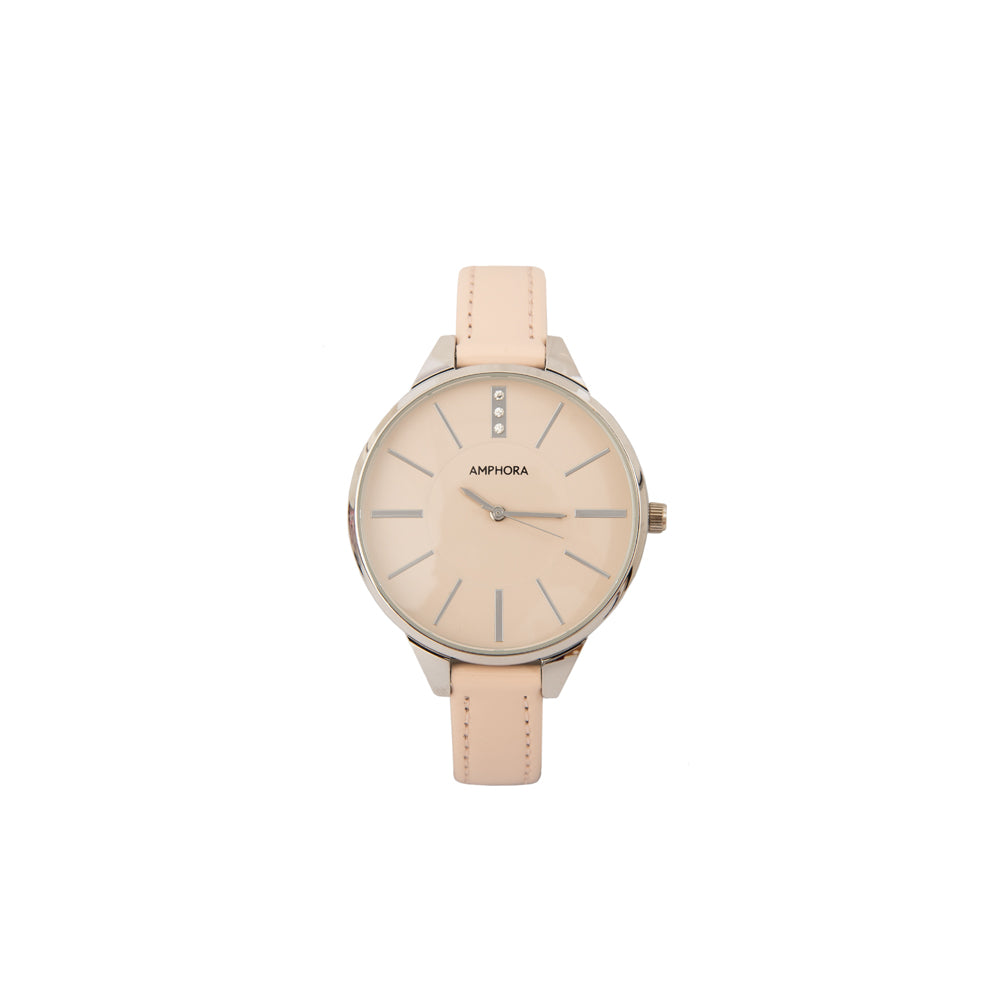 Reloj rizo rosado