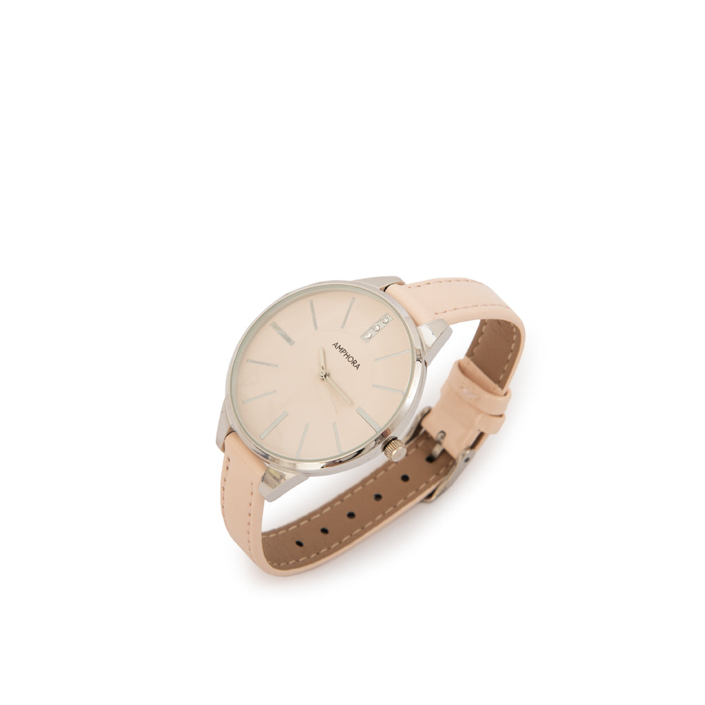 Reloj rizo rosado