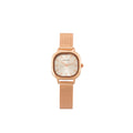 Reloj fany rosado metálico