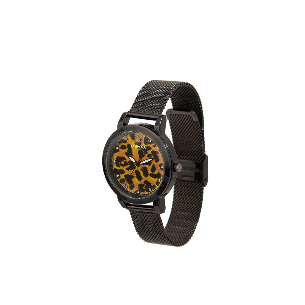 Reloj leo mediana negro