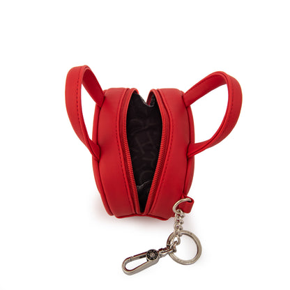 Hanging monedero alika pequeña rojo