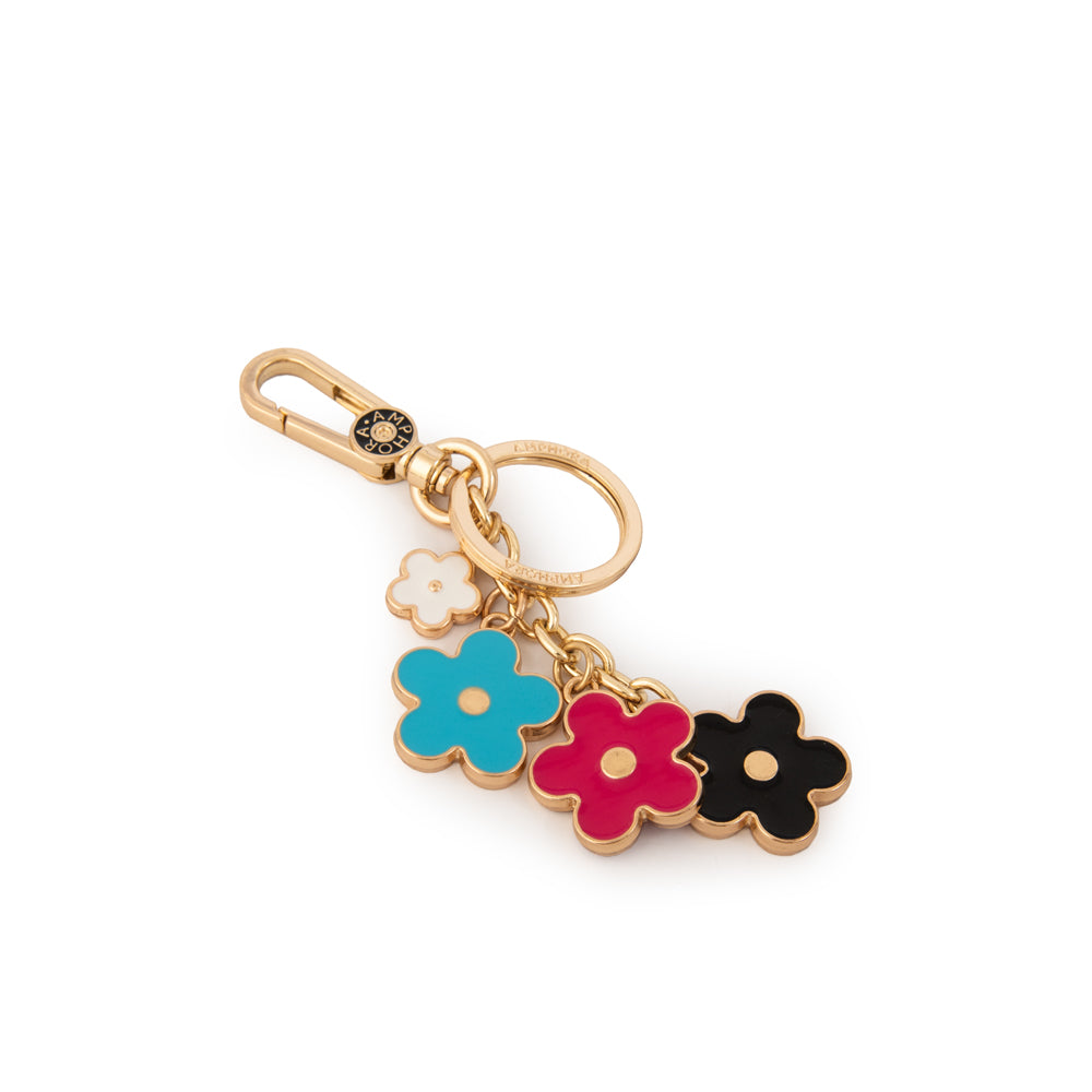 Hanging llavero florence dorado claro