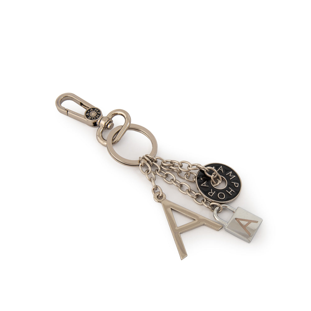 Hanging llavero aria plateado
