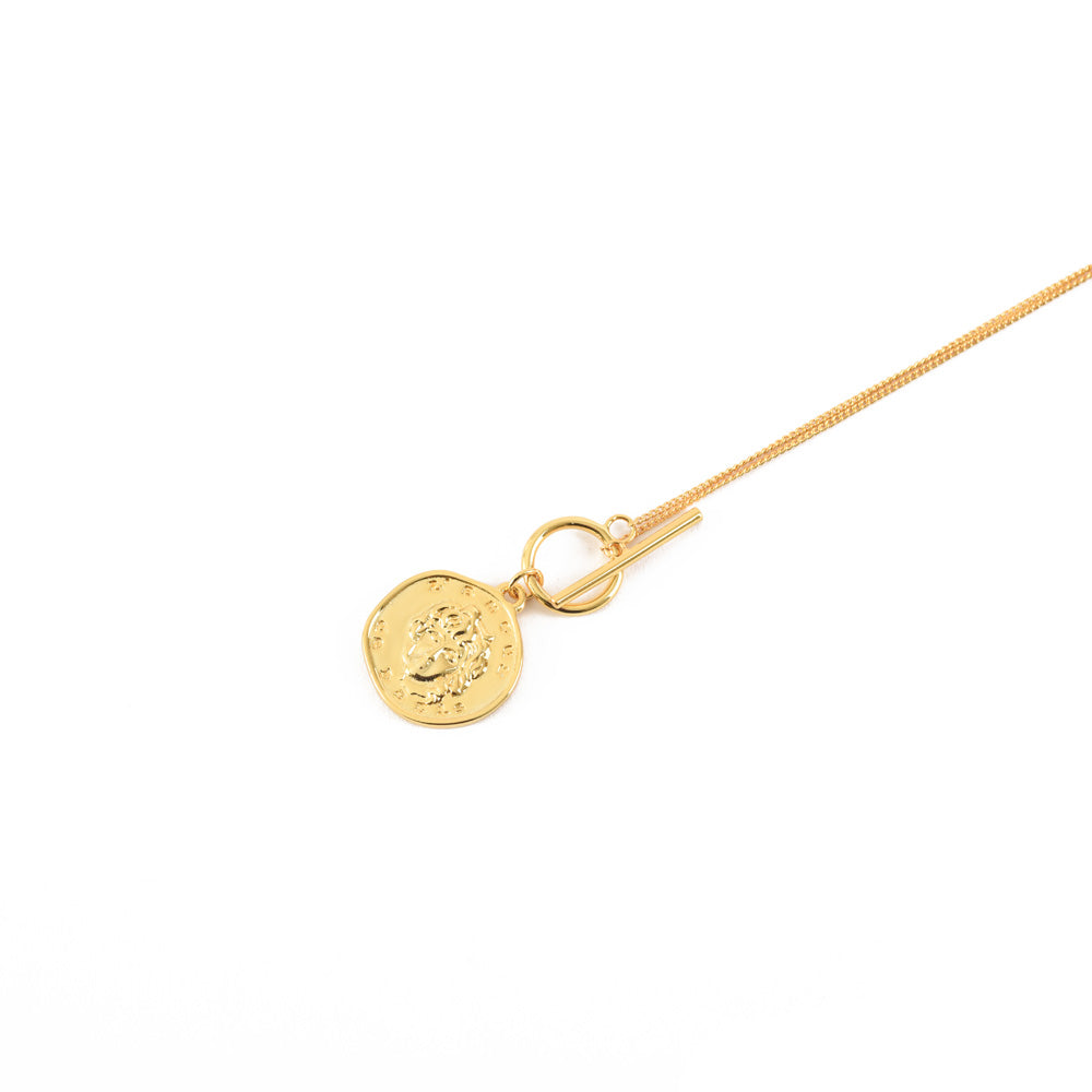 Collar coin dorado