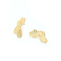 Aros danae dorado claro