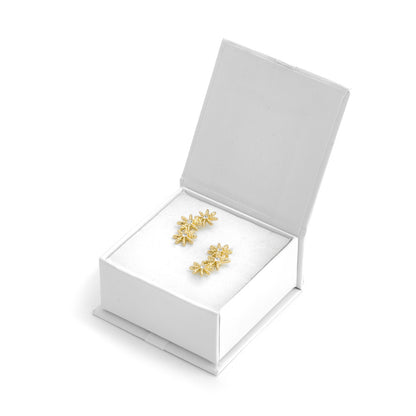 Aros orion dorado claro