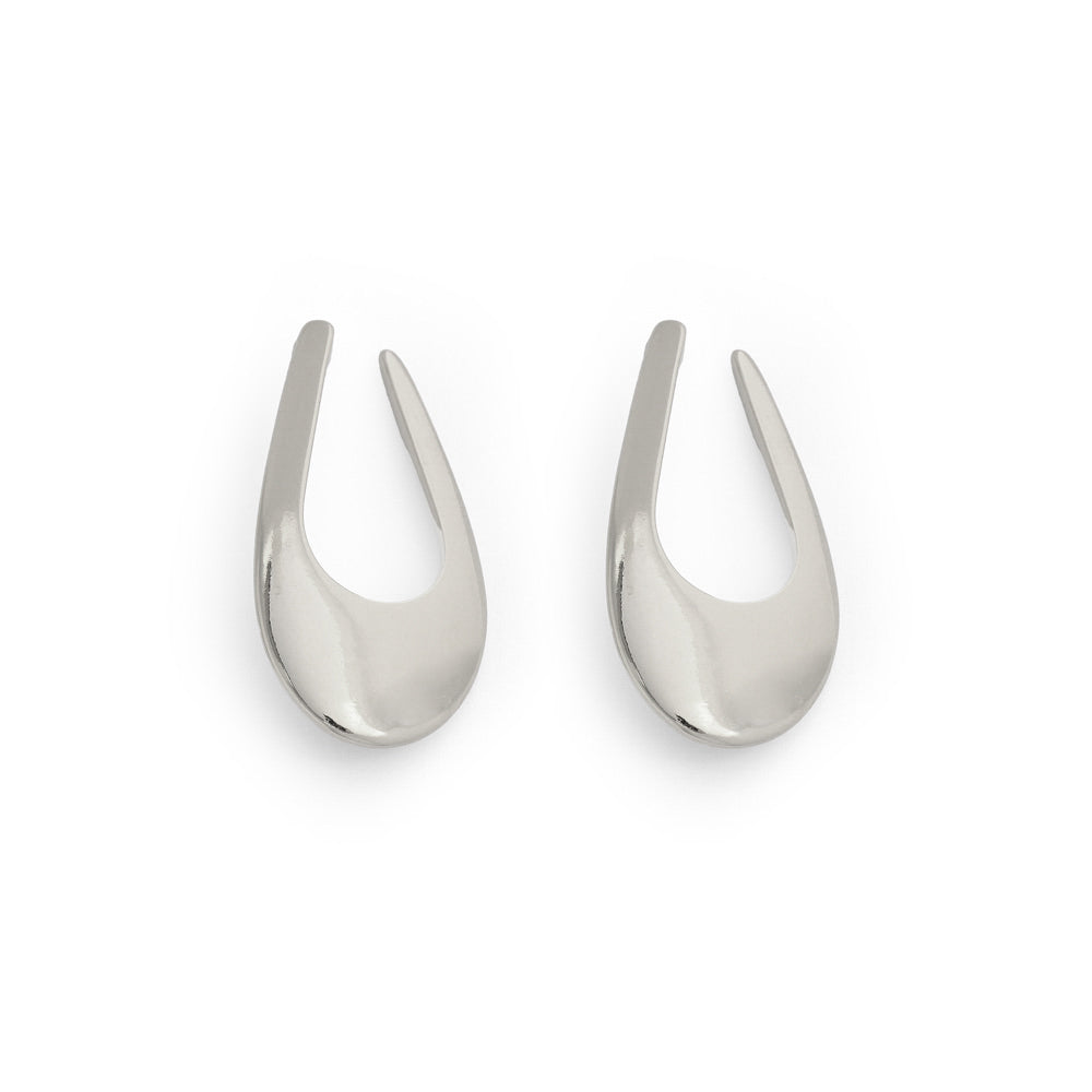 Aros argollas celina plateado