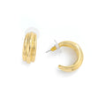 Aros argollas anita dorado claro