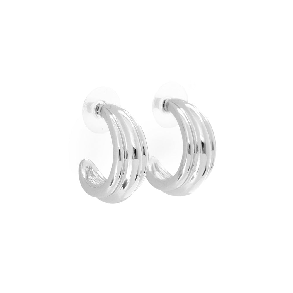 Aros argollas anita plateado