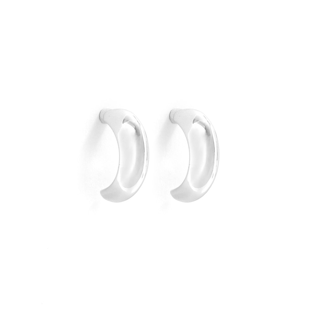 Aros argollas alicia plateado