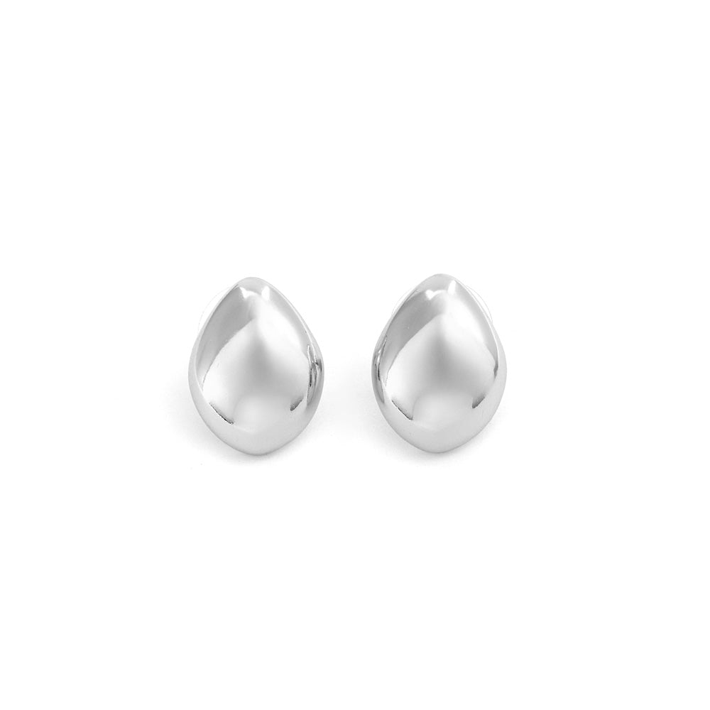 Aros amalia plateado