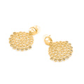 Aros con colgante agustina