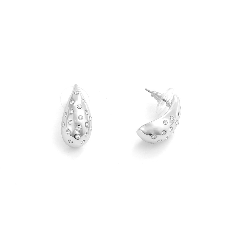 Aros anais plateado