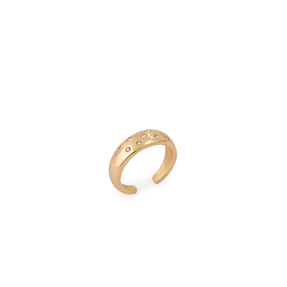 Anillo anais dorado claro