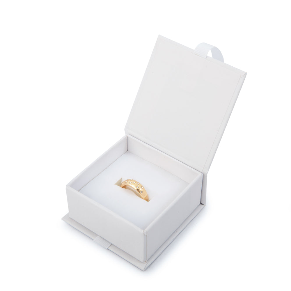 Anillo anais dorado claro