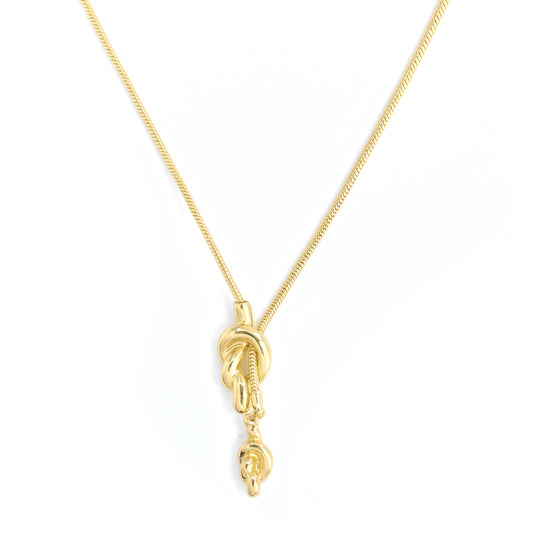 Collar nora dorado claro