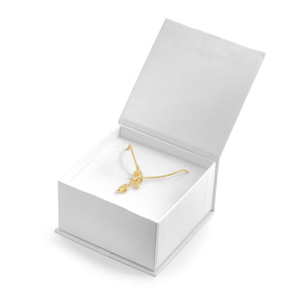 Collar nora dorado claro