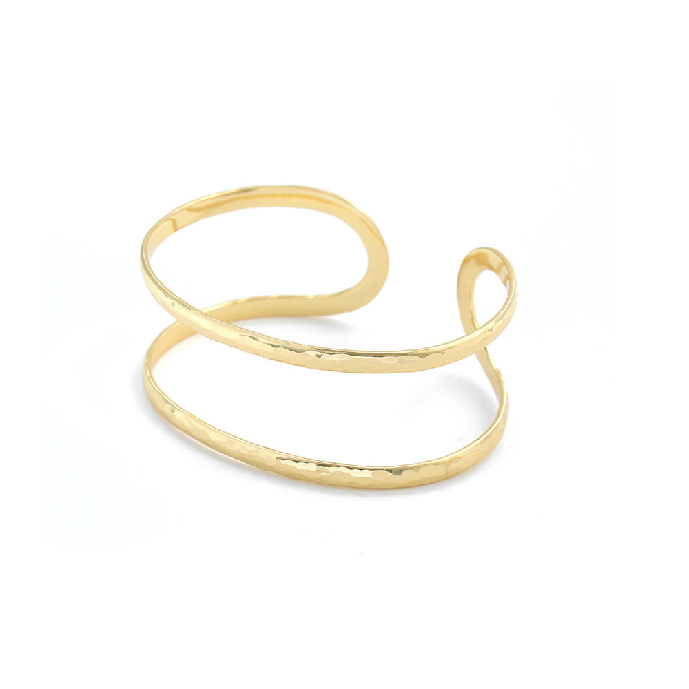 Pulsera susana dorado claro
