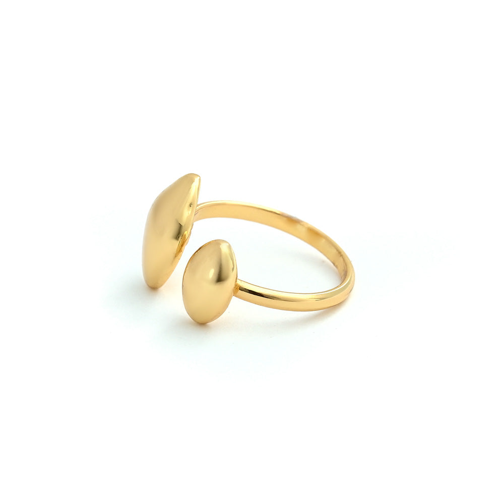 Anillo mirella dorado claro