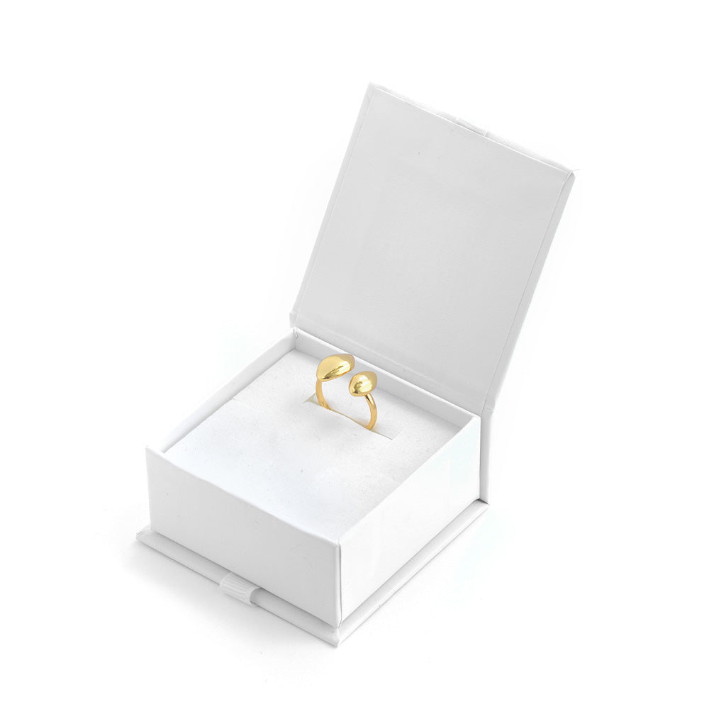 Anillo mirella dorado claro