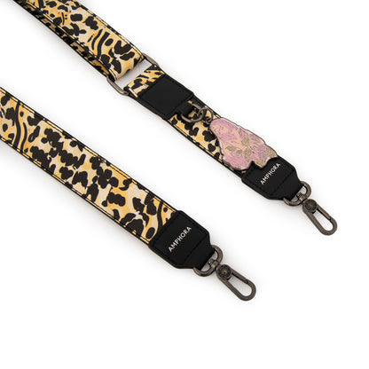 Longstrap voyage mediana negro especial